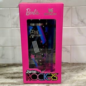 Barbie x Stanley Travel Tumbler '80s ROCKERS 40 oz Quencher NEW Limited Edition